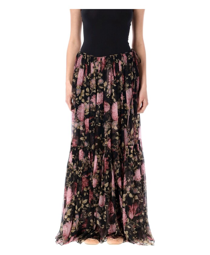 black-flower-maxi-skirt-elegant-occasions