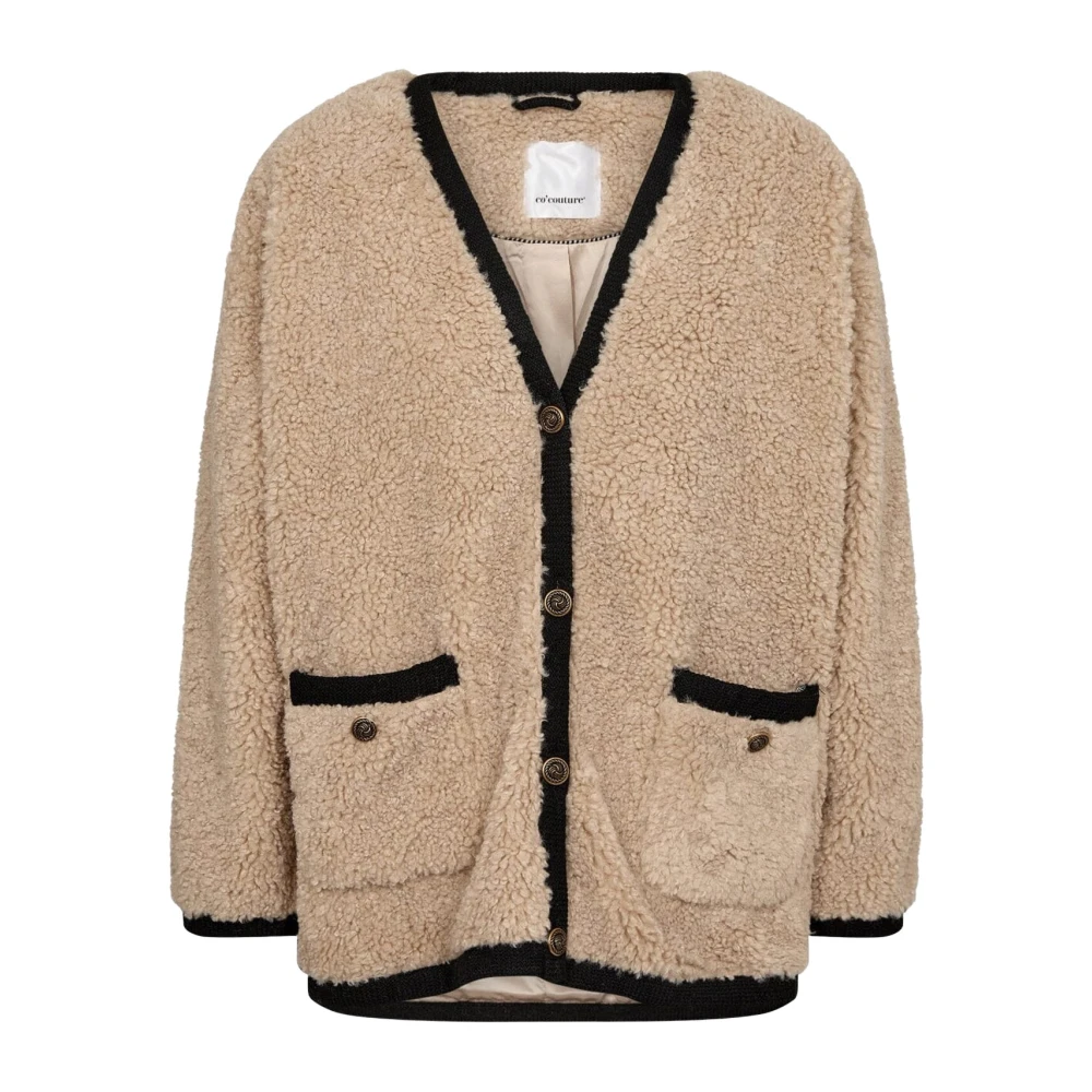 Co'Couture Teddy Couture Jas Beige Dames