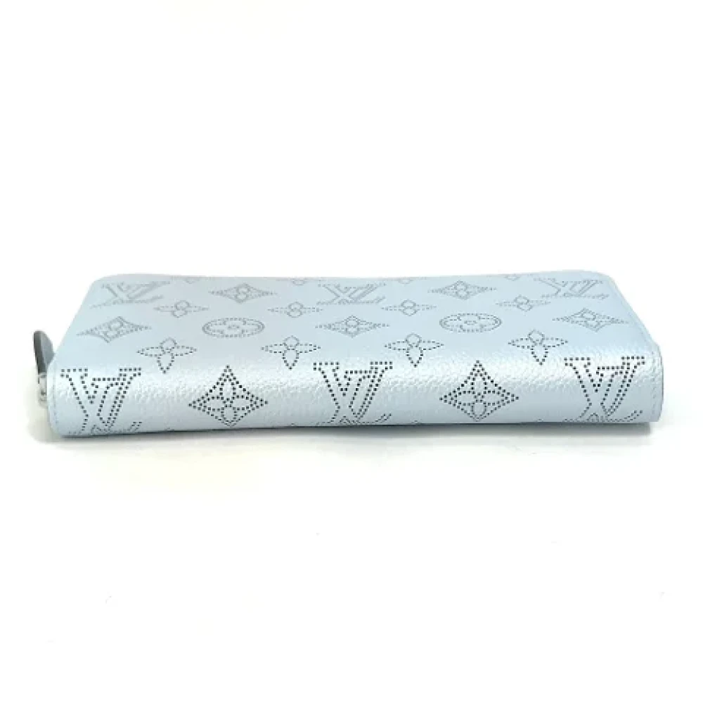 Louis Vuitton Vintage Pre-owned Fabric wallets Blue Dames