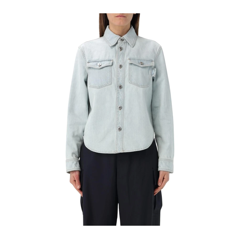 Blouses & Shirts > Denim Shirts - - Bottega Veneta - Modalova