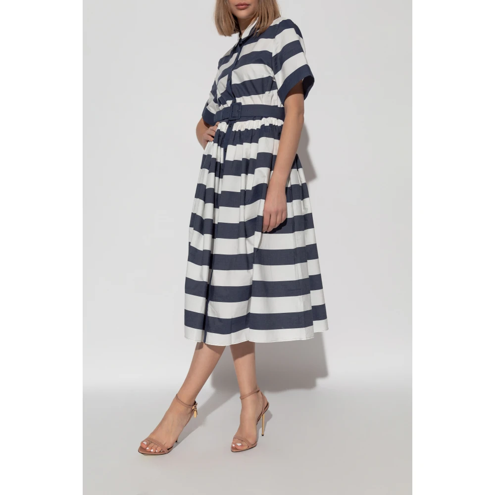 Kate Spade Jurk met gestreept patroon Blue Dames
