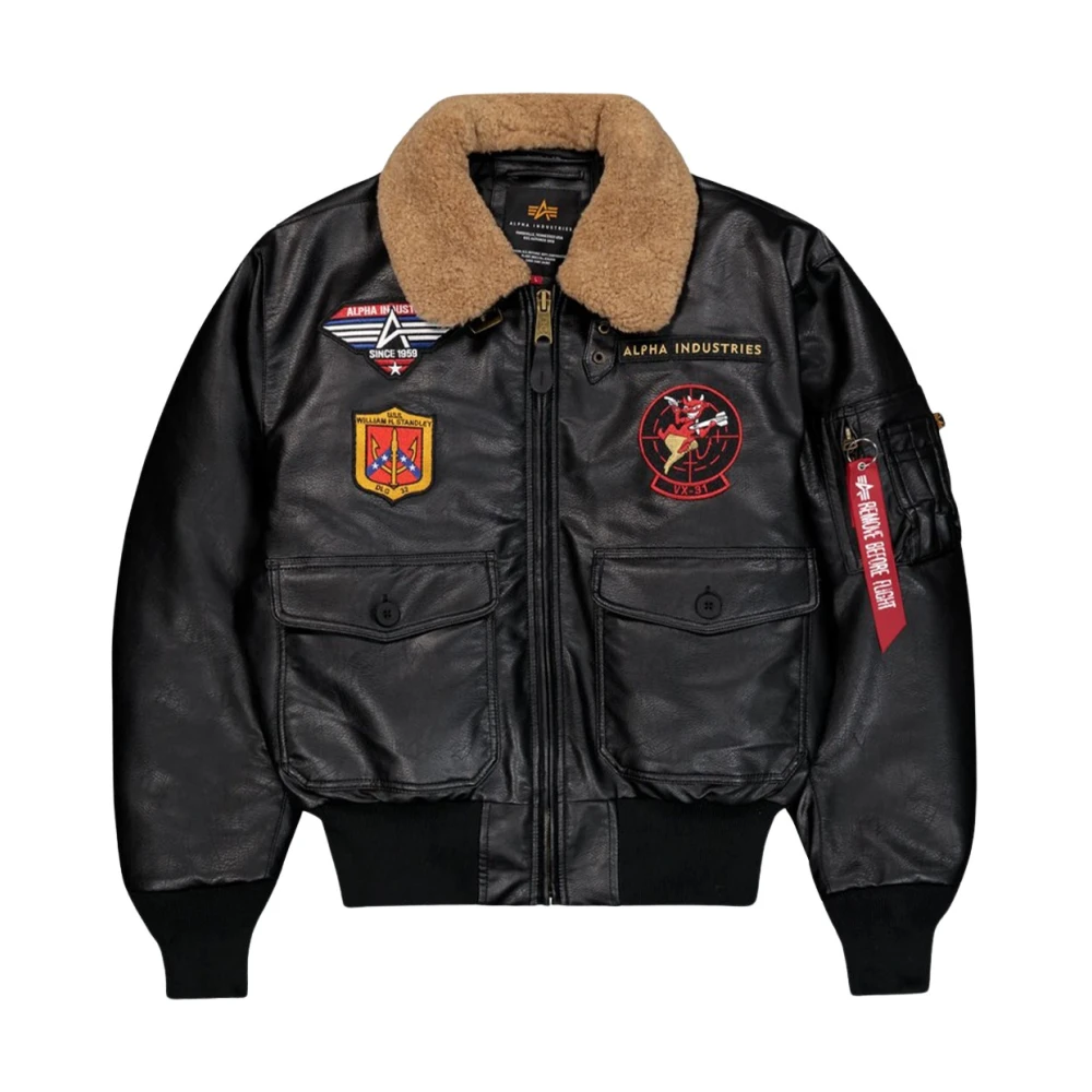 Alpha Industries Uomo Nero Giacche, L, New,