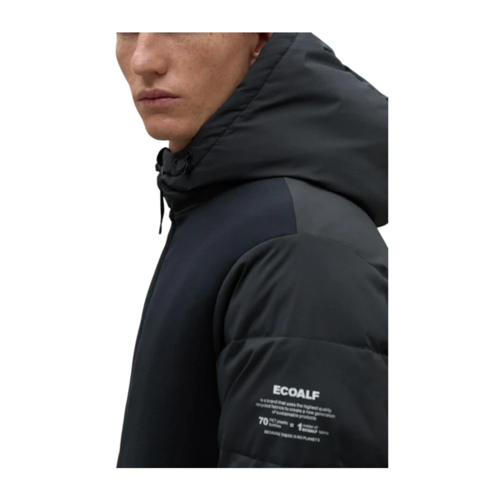 Ecoalf Waterdichte Ritteralf Jas Black Heren