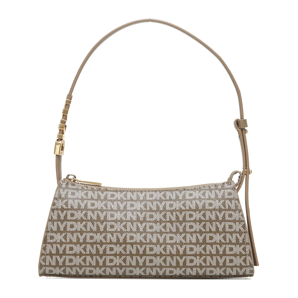 DKNY Stijlvolle Stadsstijl Horlogecollectie Beige Dames