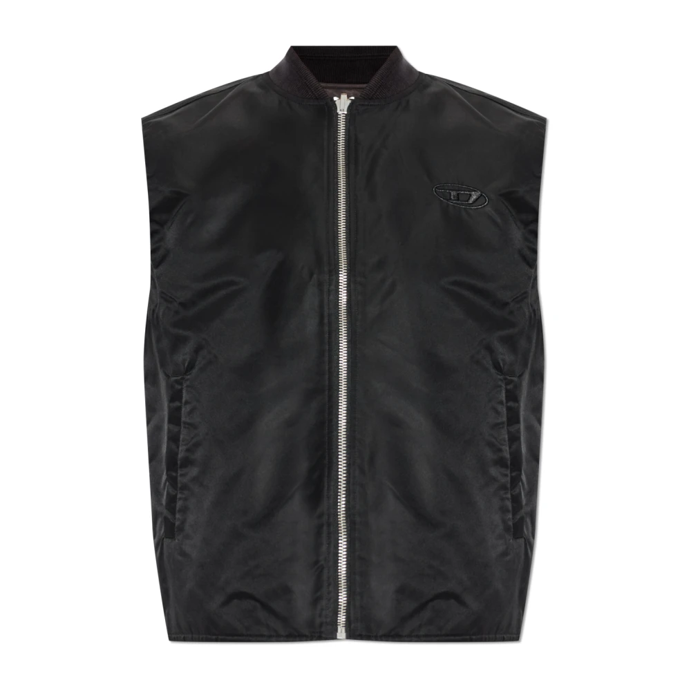 Diesel Uomo Nero Giacche, S, New,