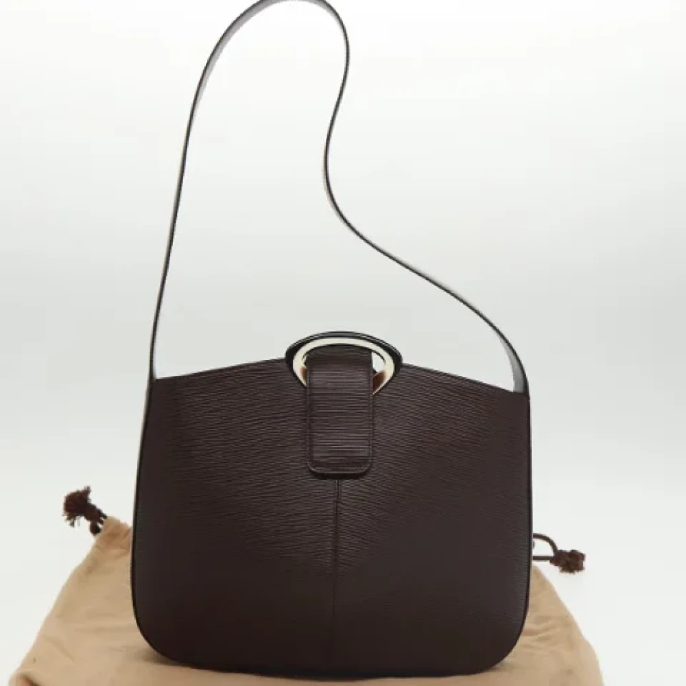 Louis Vuitton Vintage Pre-owned Leather louis-vuitton-bags Brown Dames