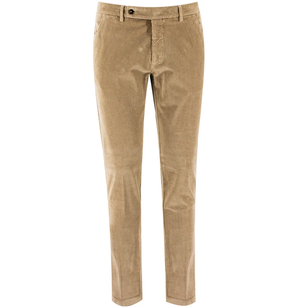Berwich Stijlvolle Herenbroek Brown Heren