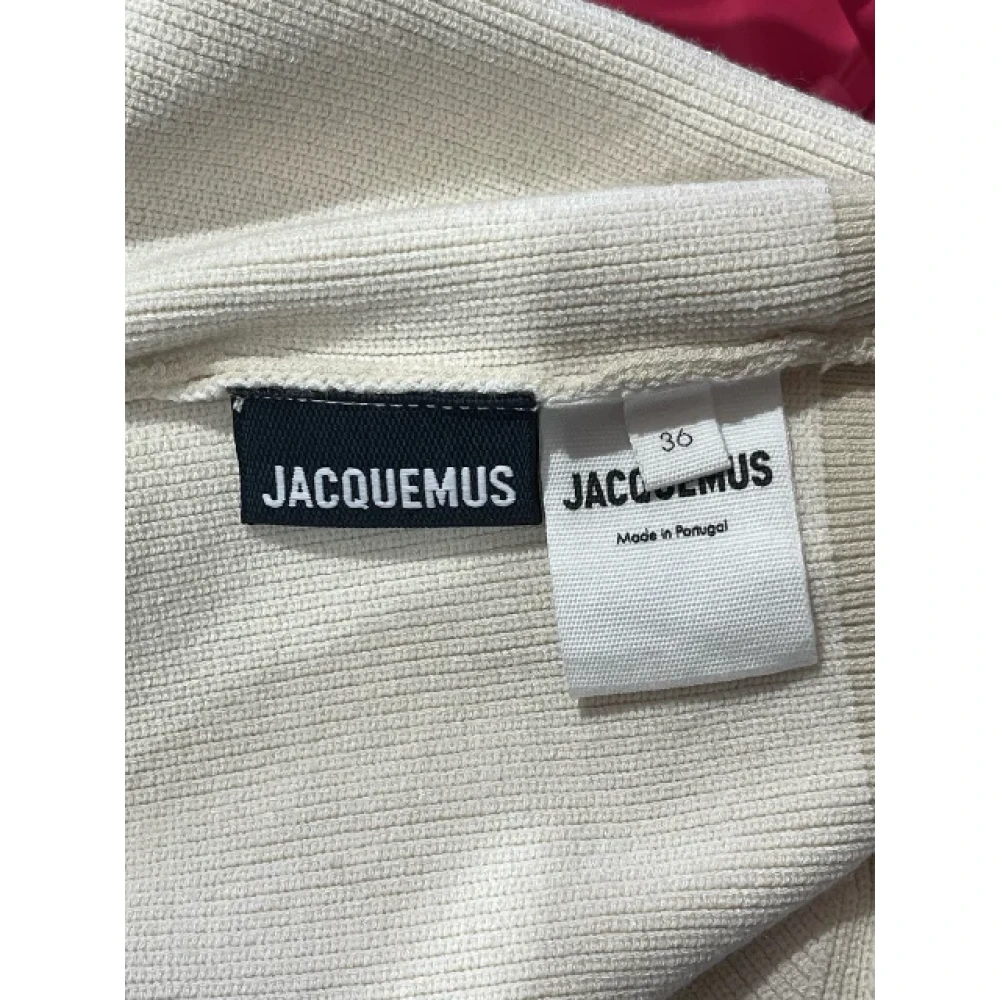 Jacquemus Pre-owned Fabric tops Beige Dames