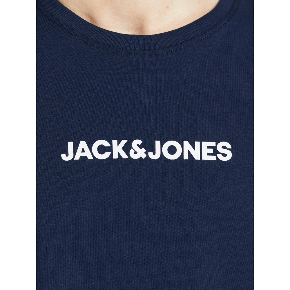 jack & jones T-shirt met Backprint Multicolor Heren