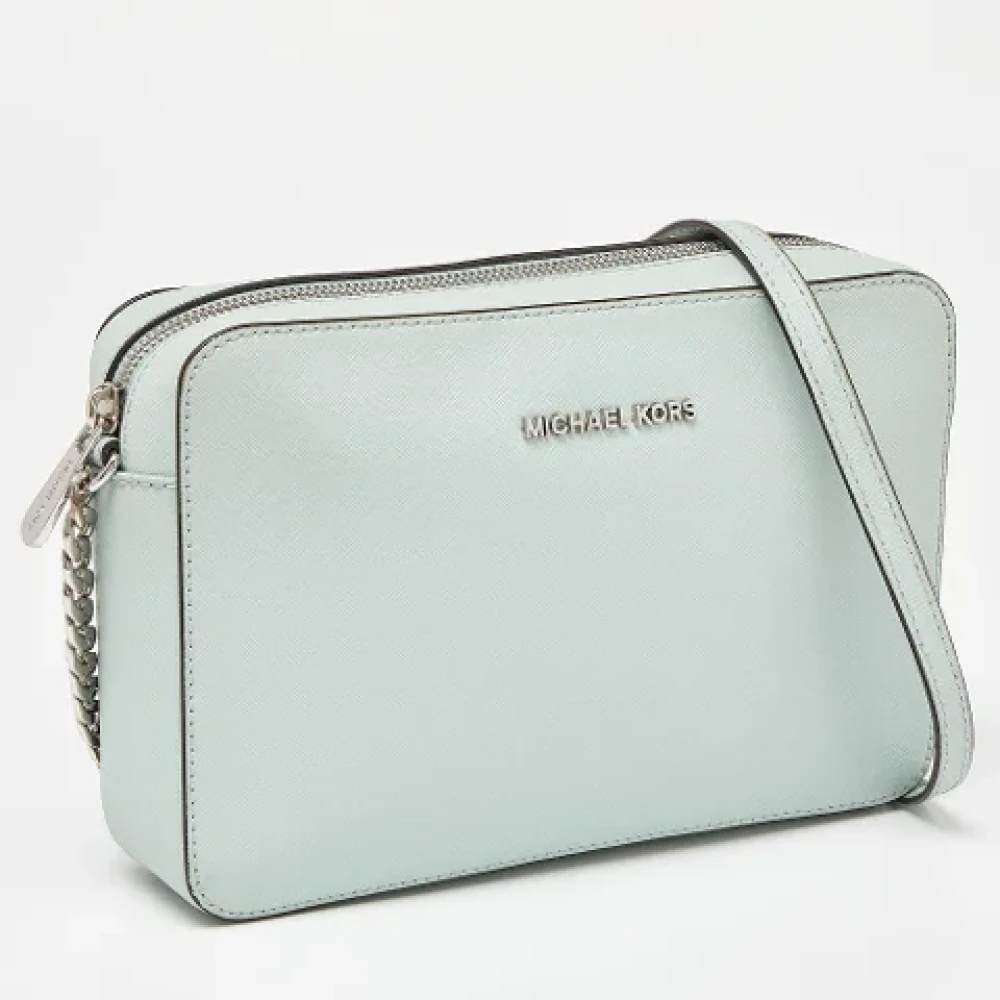 Michael Kors Pre-owned Leather shoulder-bags Green Dames