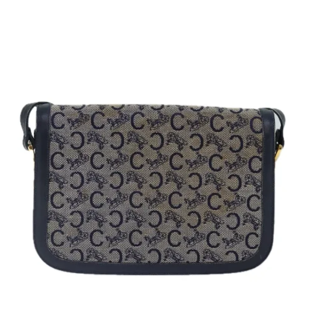 Celine Vintage Pre-owned Canvas celine-bags Blue Dames