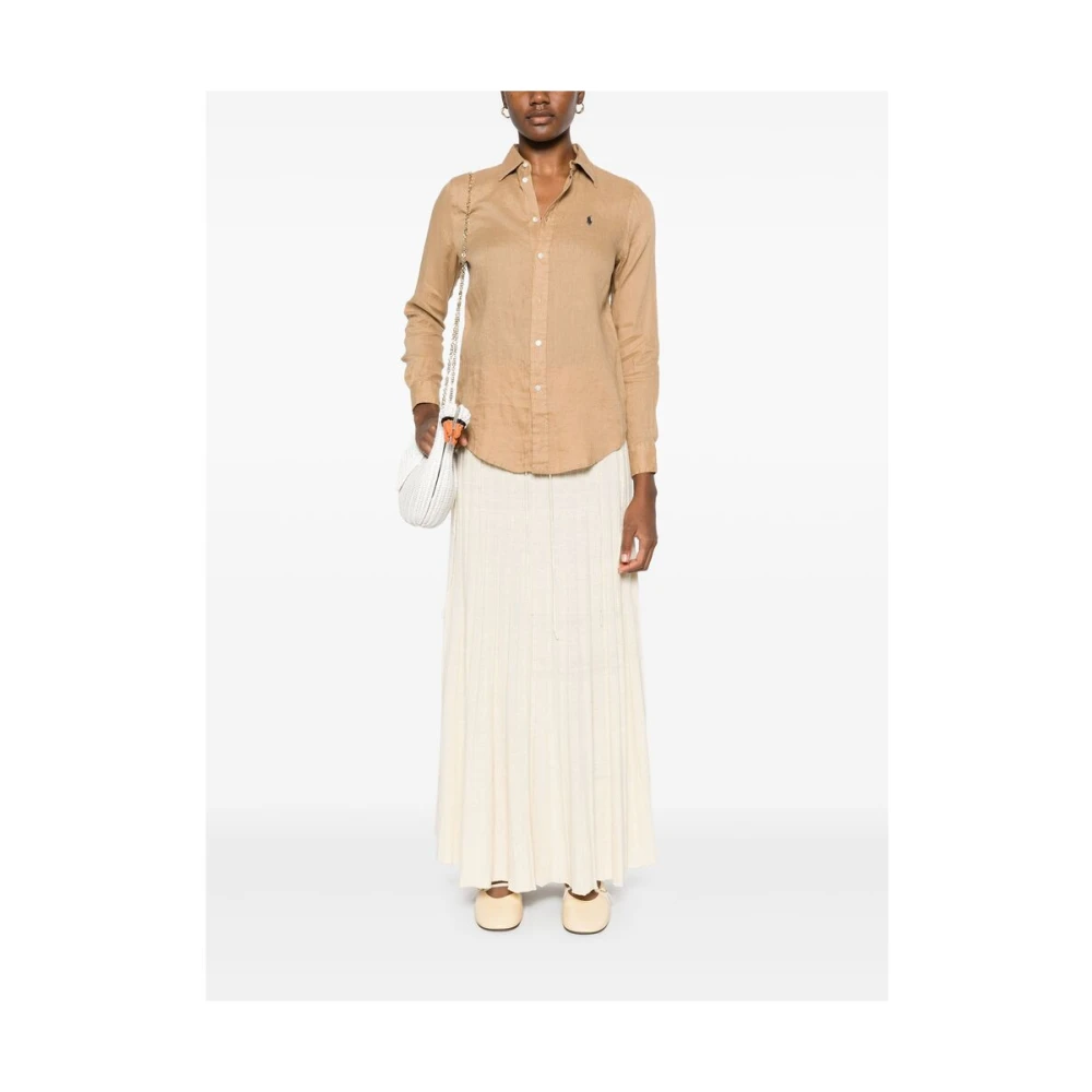 Ralph Lauren Overhemd Beige Dames