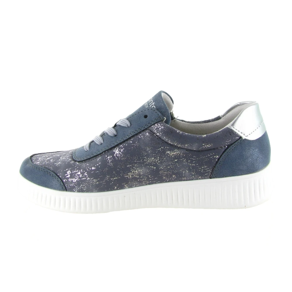 Remonte Bobs Squad 4 Dire Step Slip-Ins Dames Schoenen Blauw