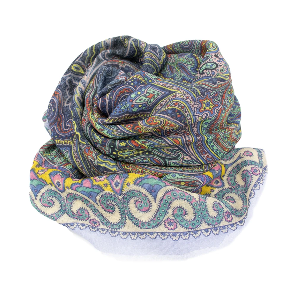 ETRO Sjaal met paisley motief Multicolor Dames