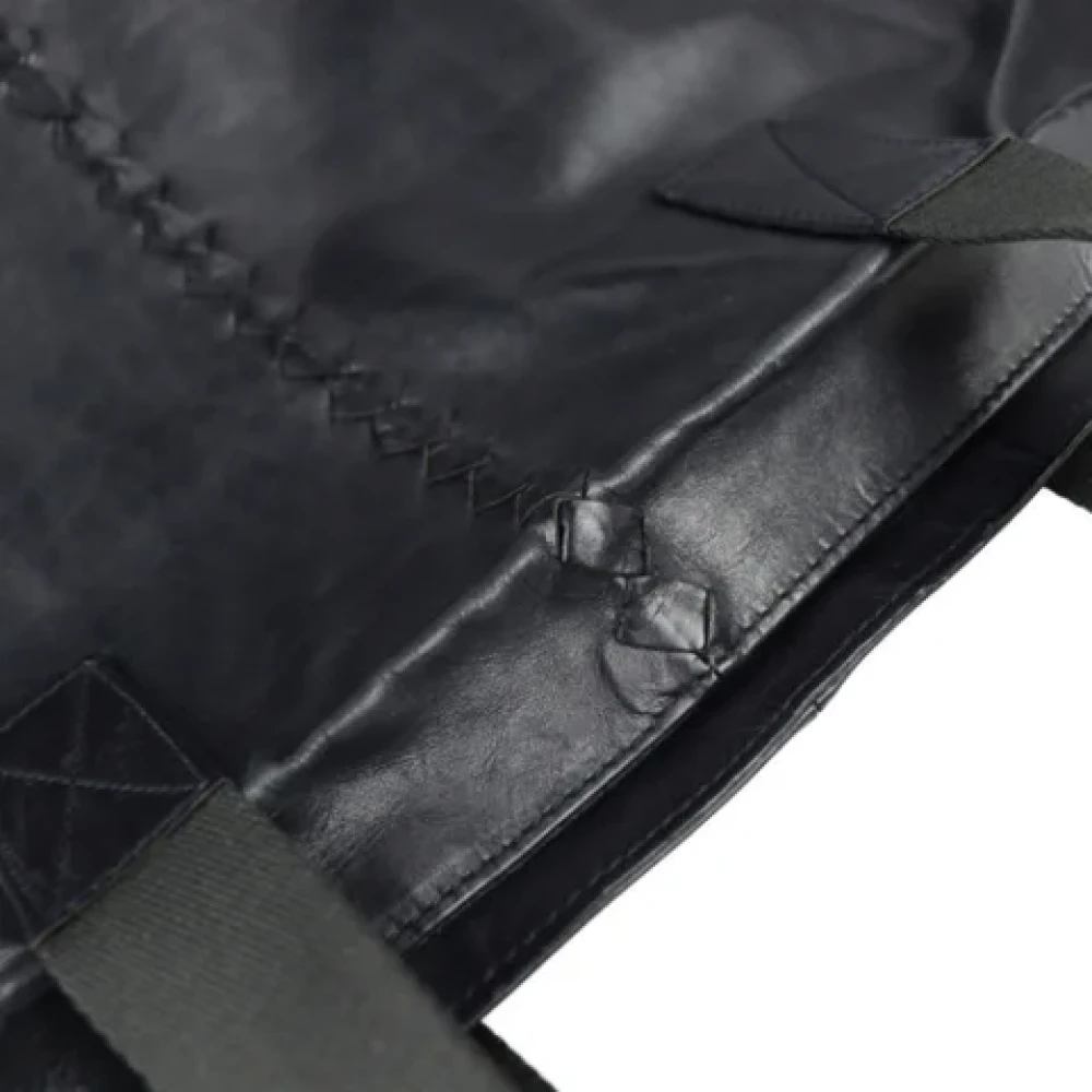 Bottega Veneta Vintage Pre-owned Leather totes Black Dames