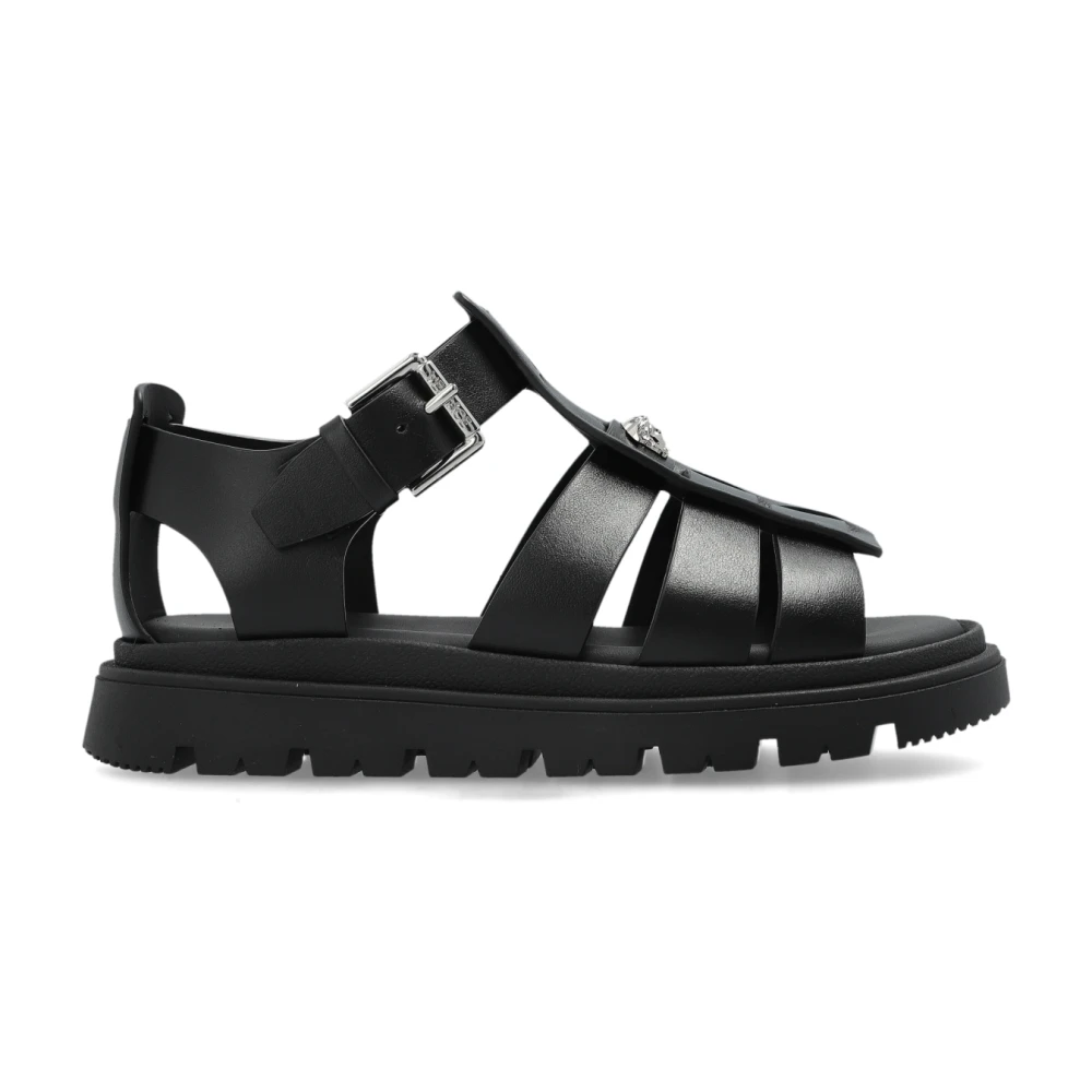 Versace Platåsandaler Black, Unisex