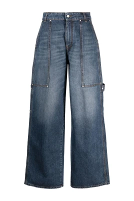Wide Leg Carpenter Jeans