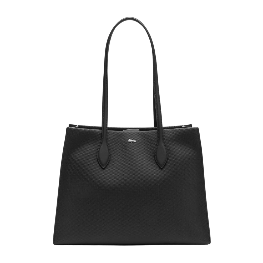 Lacoste Daily City Shopper in Zwart Black Dames