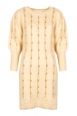 robe-midi-tricotee-avec-fil-dore