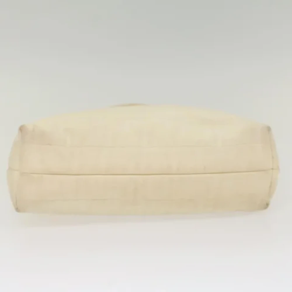 Gucci Vintage Pre-owned Fabric gucci-bags Beige Dames