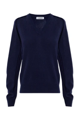 Cashmere Sweater med Slits
