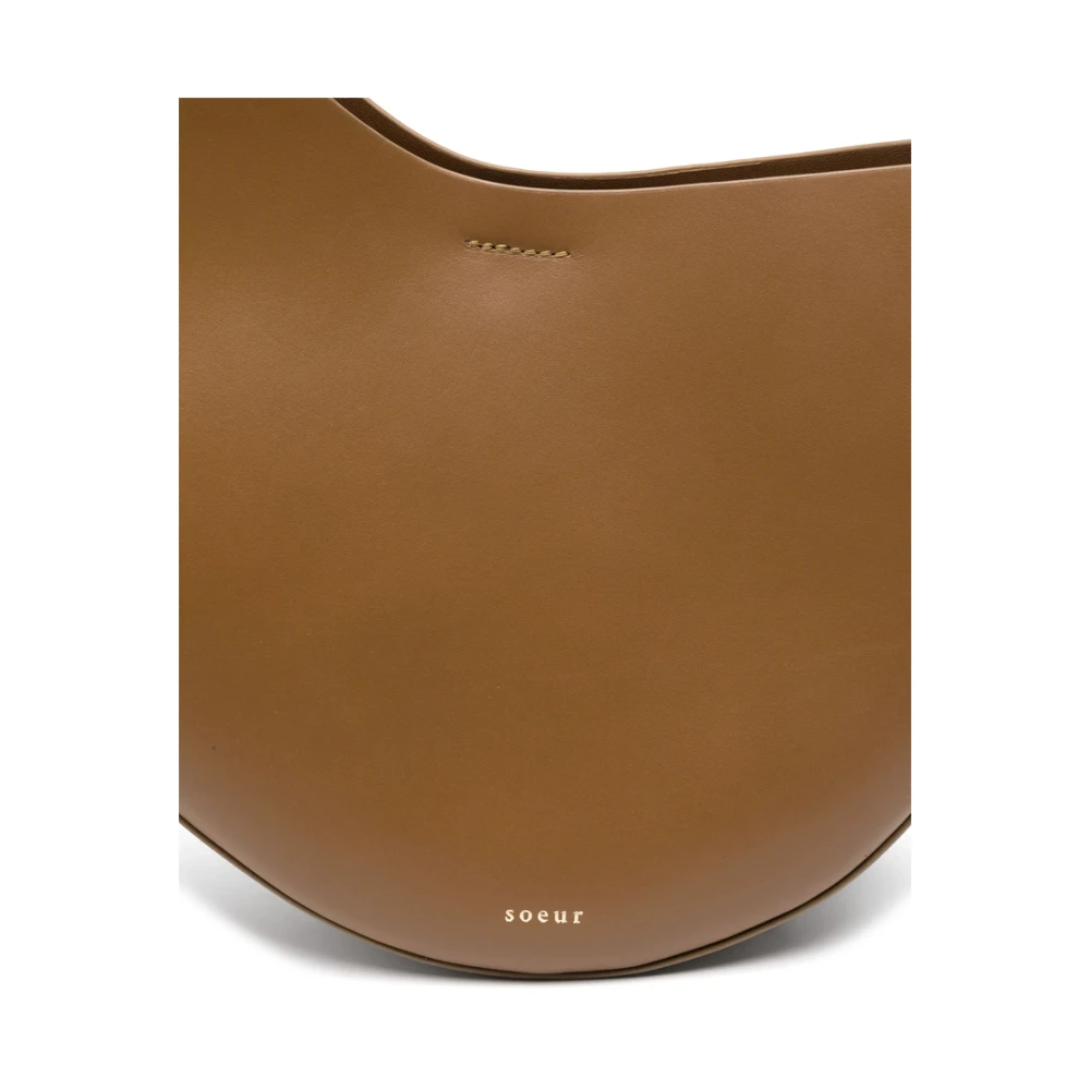 Soeur Terracotta Bruine Schoudertas met Rits Brown Dames
