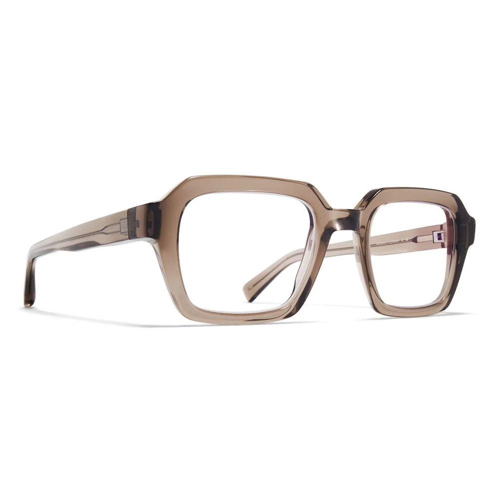 Mykita Unisex Brown Glasses, 48 Mm, Clear Ash Eyewear Frames