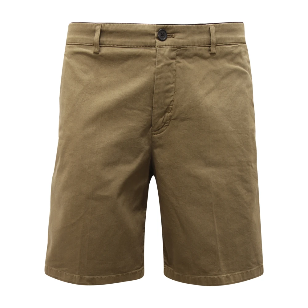 Department Five Men's Green Departt Five, Casual Shorts, W32, Classic Bermuda Shorts