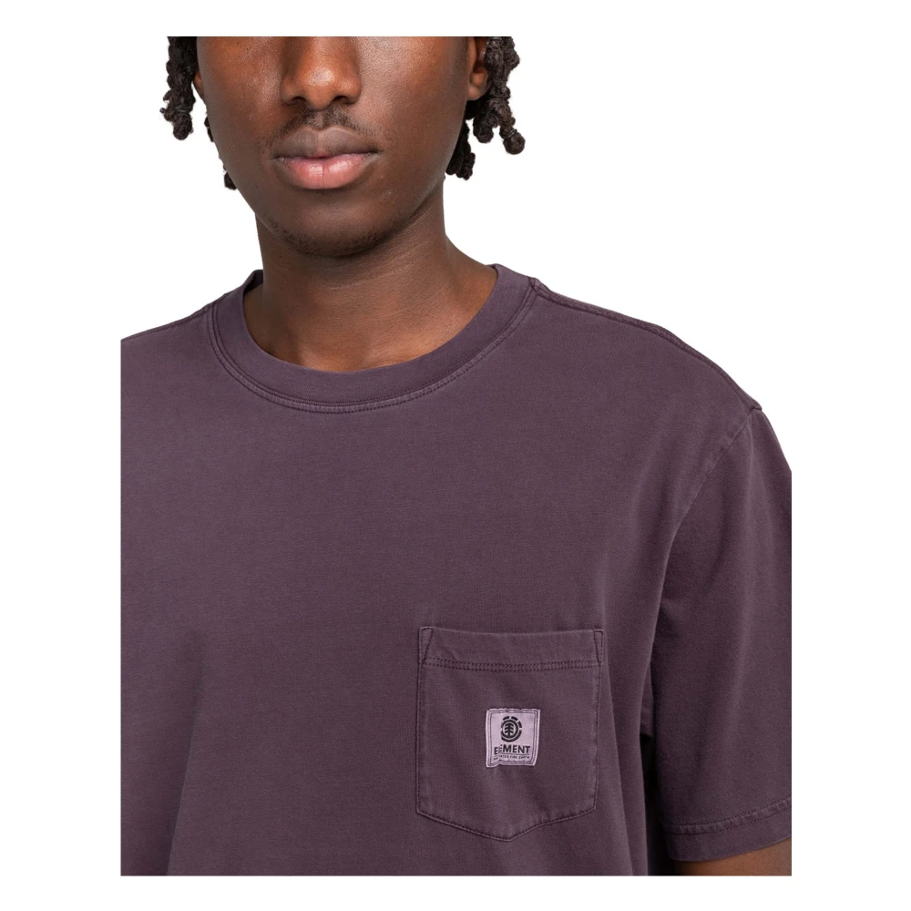 Element Basis Zak T-shirt Purple Heren