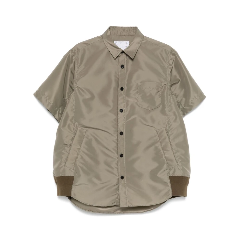 Shirts > Short Sleeve Shirts - - Sacai - Modalova