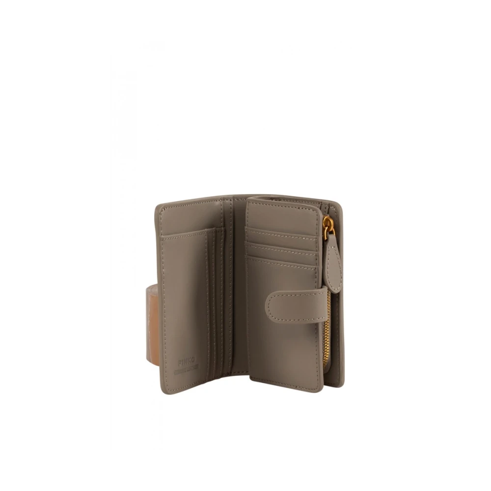 pinko Kleine Lederwaren Brown Dames