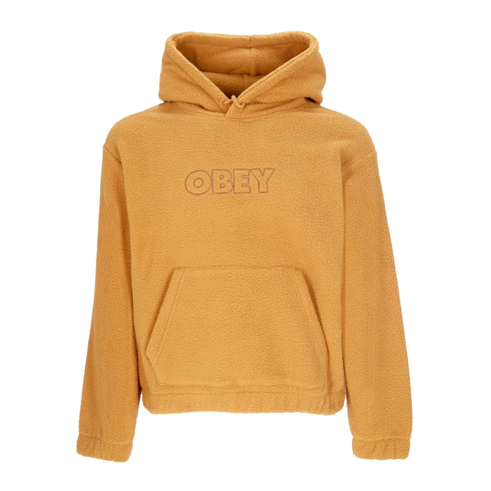 Obey Bruine Suiker Hoodie Fleece Trui Brown Dames