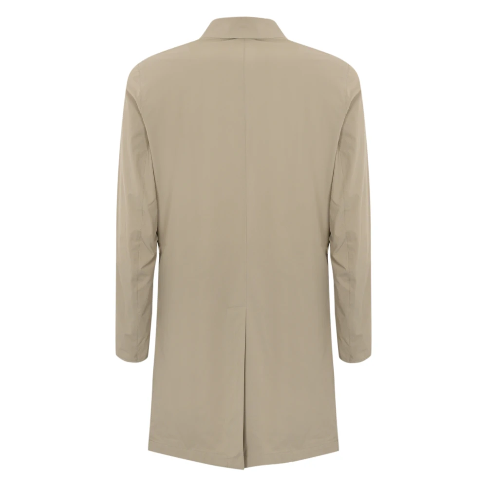 Kired Omkeerbare Beige Jas van Technische Stof Beige Heren