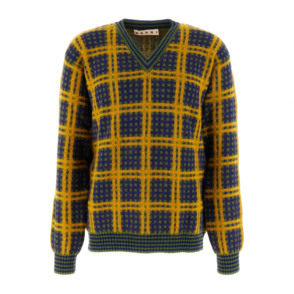 Knitwear > V-neck Knitwear - - Marni - Modalova