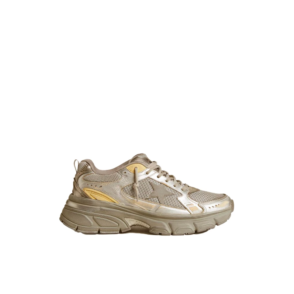 Golden Goose Design Veterschoenen Heren Schoenen Grijs