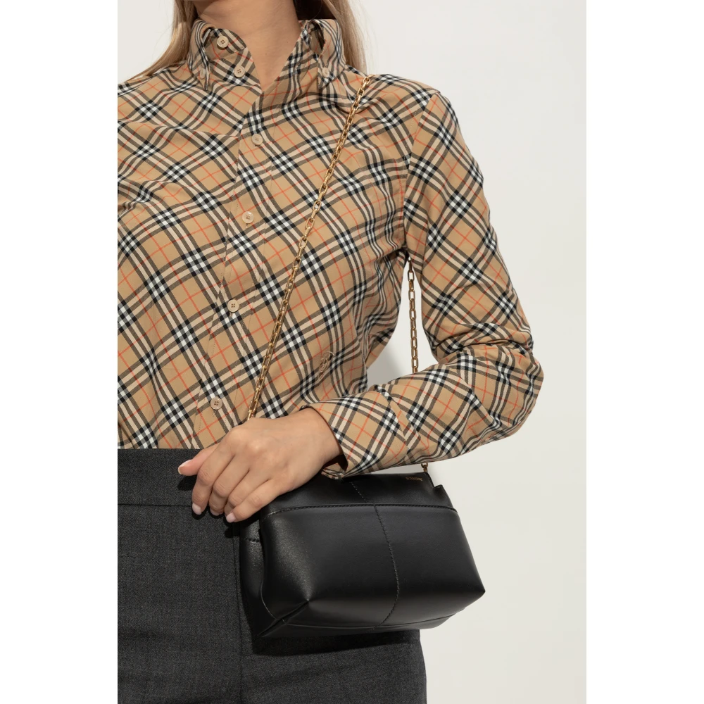 Burberry Schoudertas Spin Black Dames