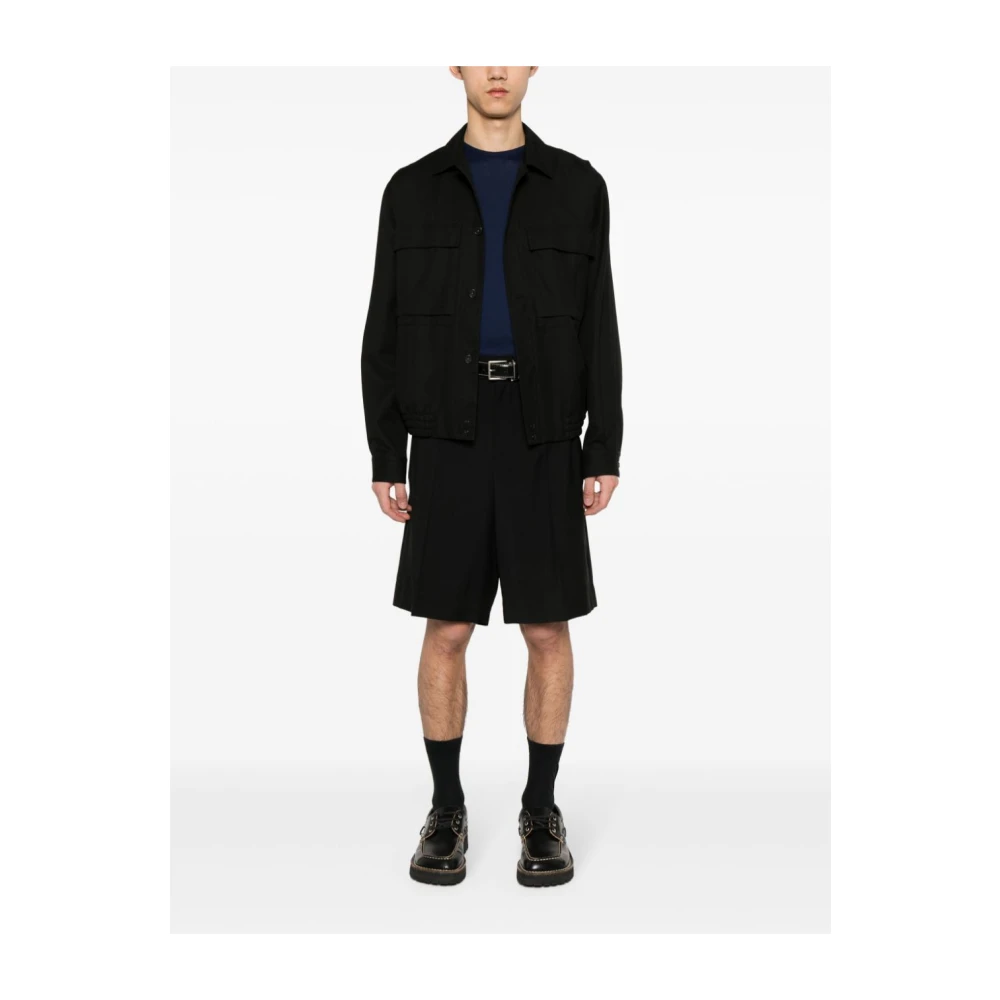 John Smedley Round-neck Knitwear Blue Heren