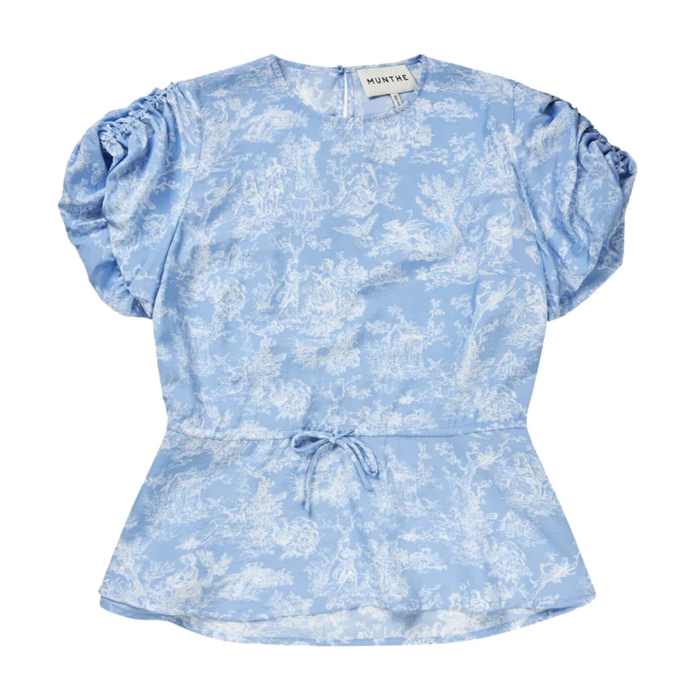 Munthe - Tops > T-Shirts - Blue - Munthe - Modalova