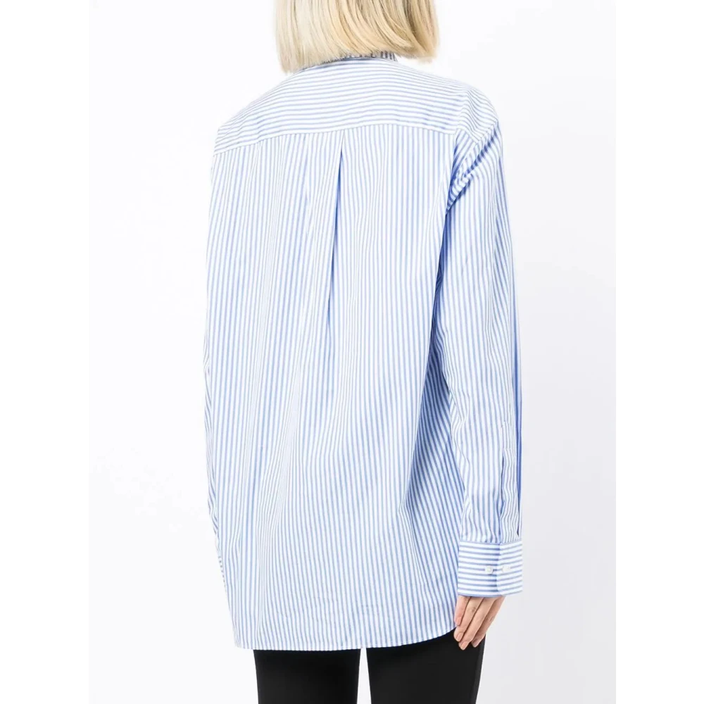 Wardrobe.nyc Oversized Shirt Mstbl Blue Dames