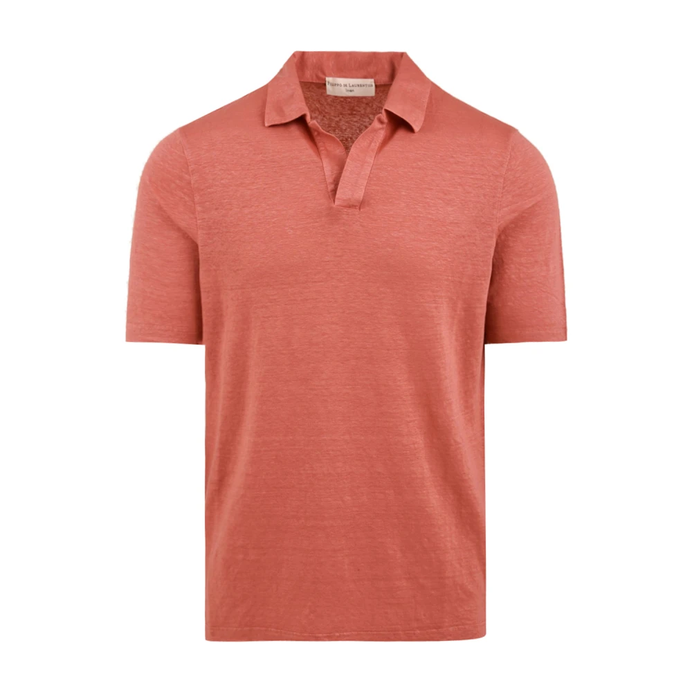 Filippo De Laurentiis Roze T-shirts en Polos Pink Heren