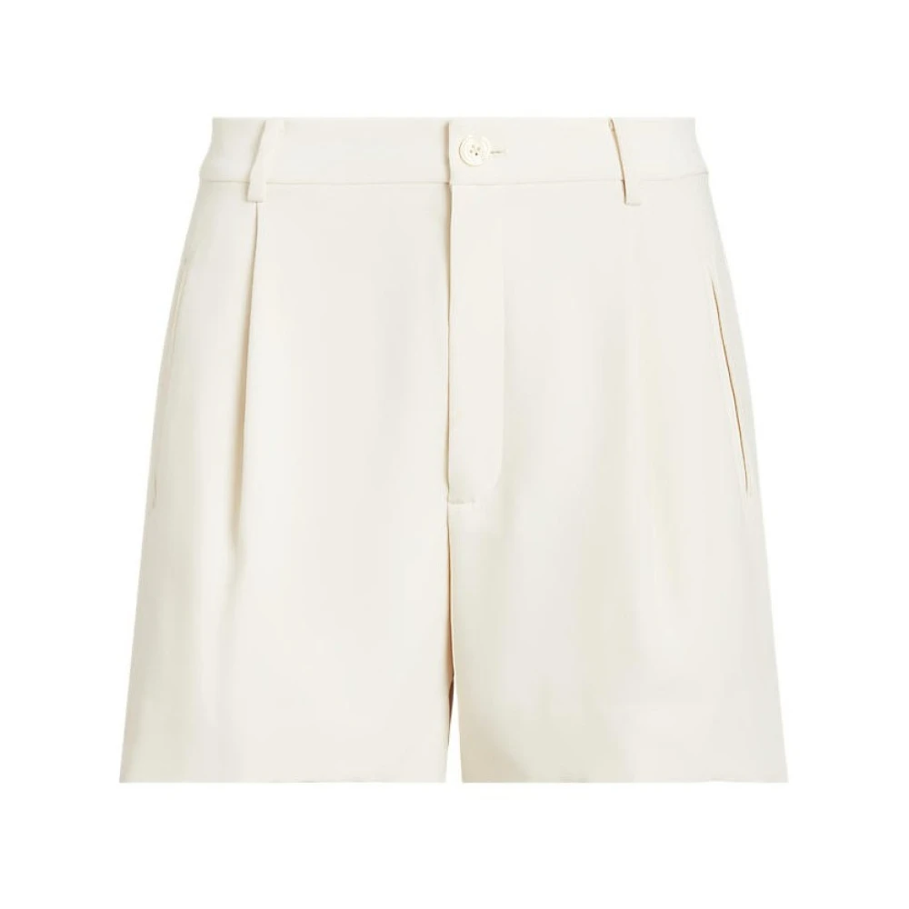 Ralph Lauren Korta Sommar Shorts Beige, Dam