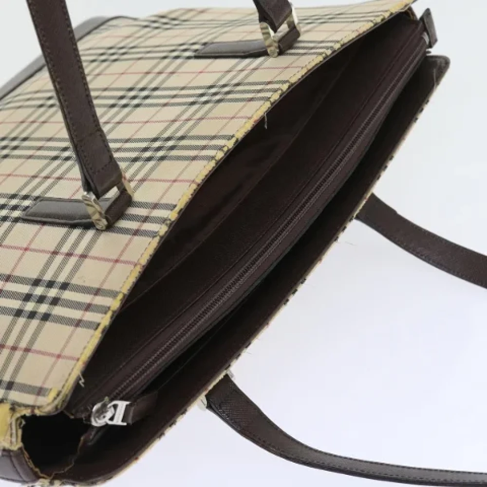 Burberry Vintage Pre-owned Nylon totes Beige Dames