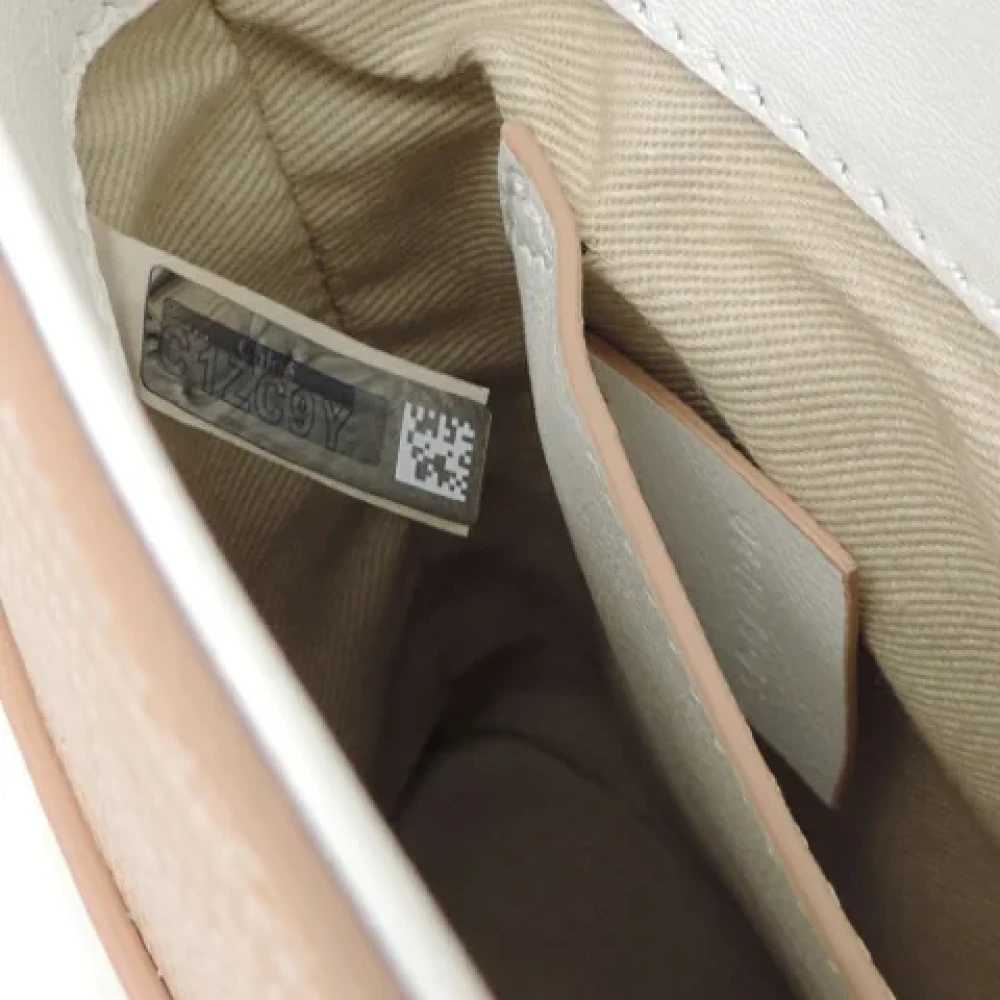 Chloé Pre-owned Leather handbags Beige Dames
