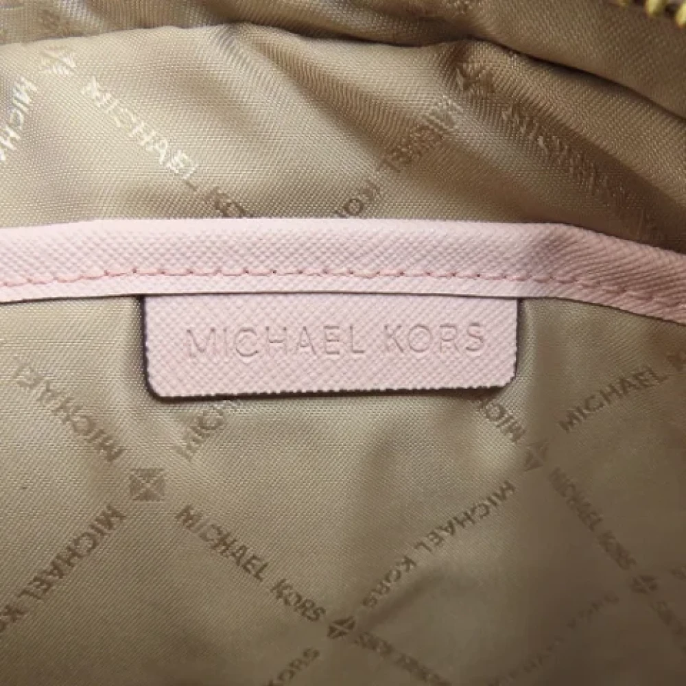 Michael Kors Pre-owned Fabric shoulder-bags Brown Dames