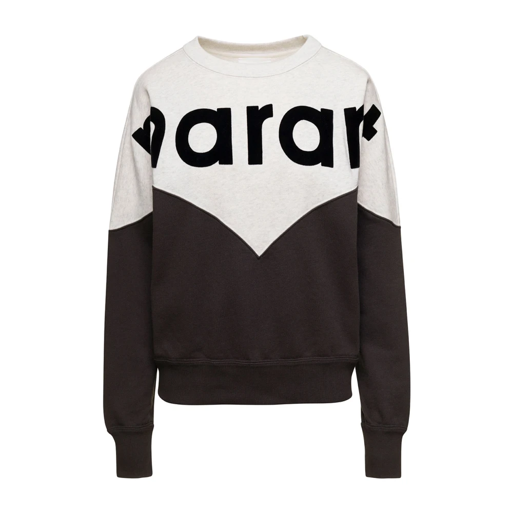 Marant Étoile Vrouw Zwart Hoodies & Sweatvesten Dames, M, Katoen, Houston Sweatshirt