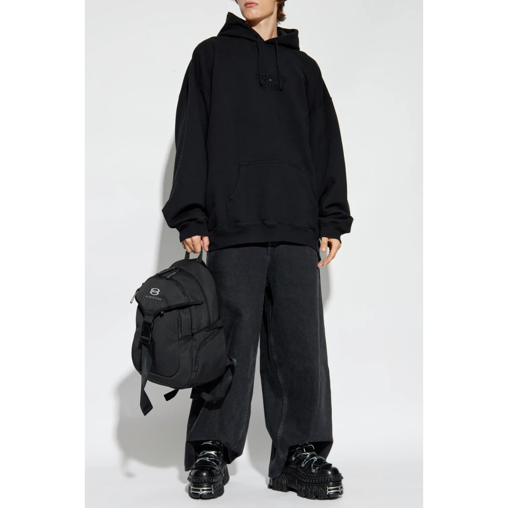 Vetements Hoodie Black Heren