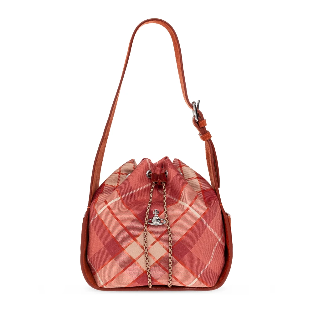 Vivienne Westwood Donna Rosa Borsa Secchiello "Anita" - Immagine 2