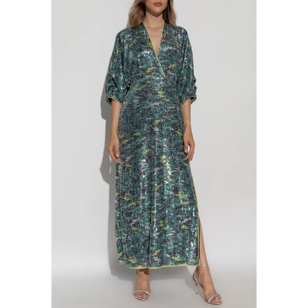 Diane Von Furstenberg Paillettenjurk Multicolor Dames