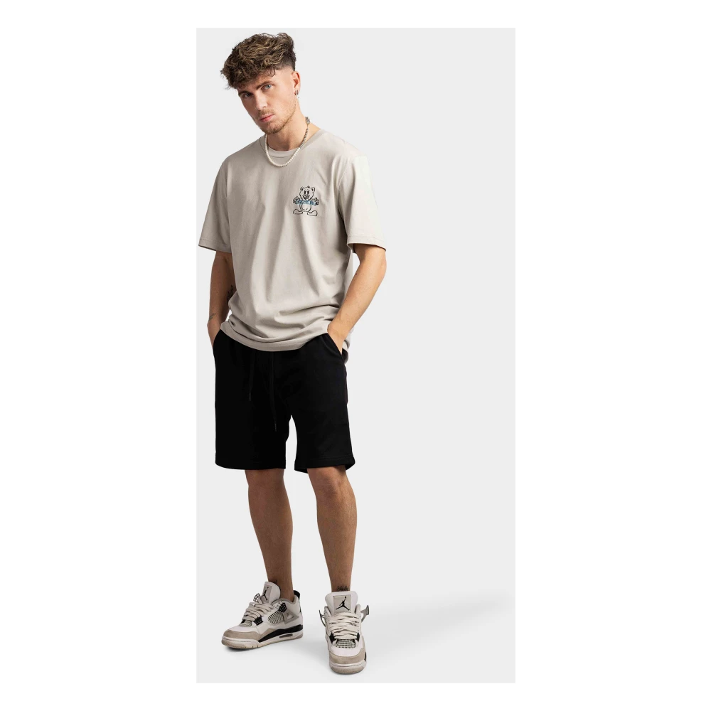 Iceberg Grijze Bear T-Shirt voor Heren Gray Heren