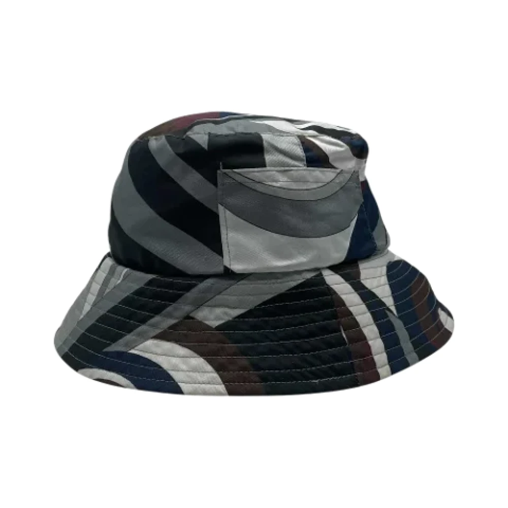 Emilio Pucci Pre-owned Fabric hats Brown Unisex